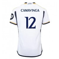 Maglie da calcio Real Madrid Eduardo Camavinga #12 Prima Maglia 2023-24 Manica Corta